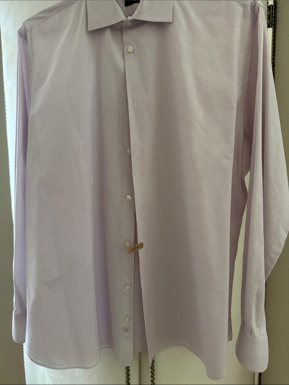 John Varvatos Light Lavender Button-Up Dress Shirt